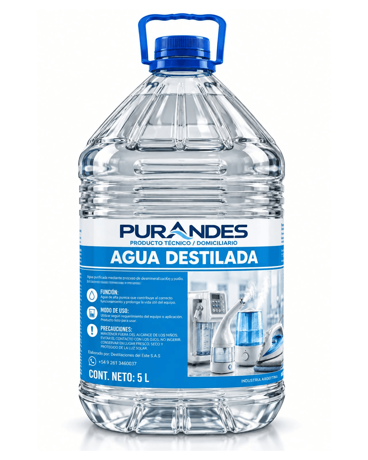 Agua destilada