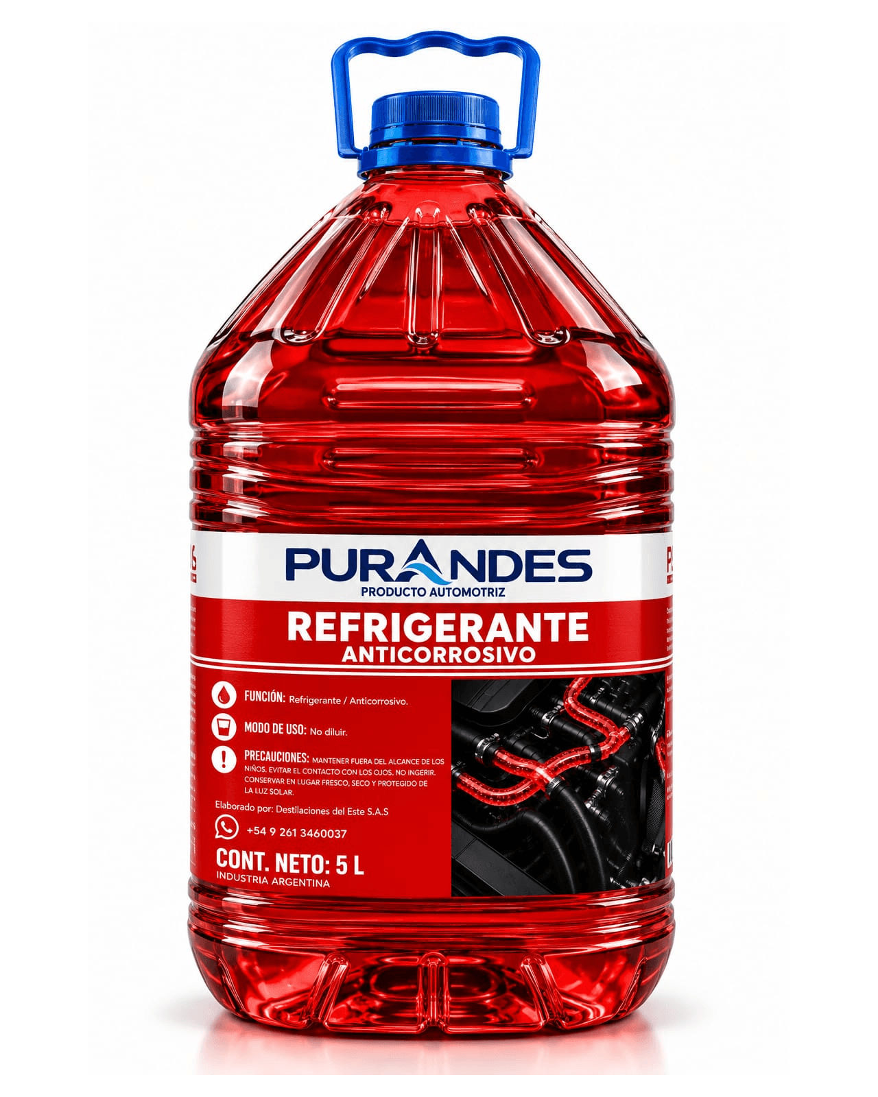 Refrigerante / Anticorrosivo Rojo