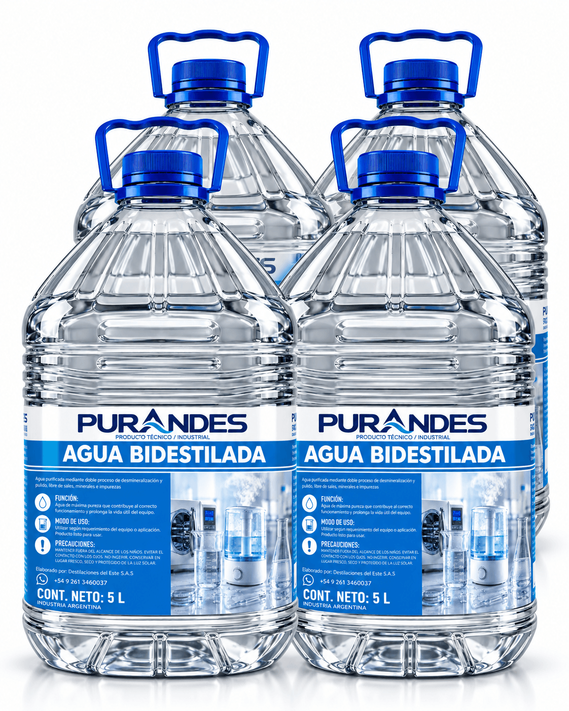 Pack de Agua Bidestilada