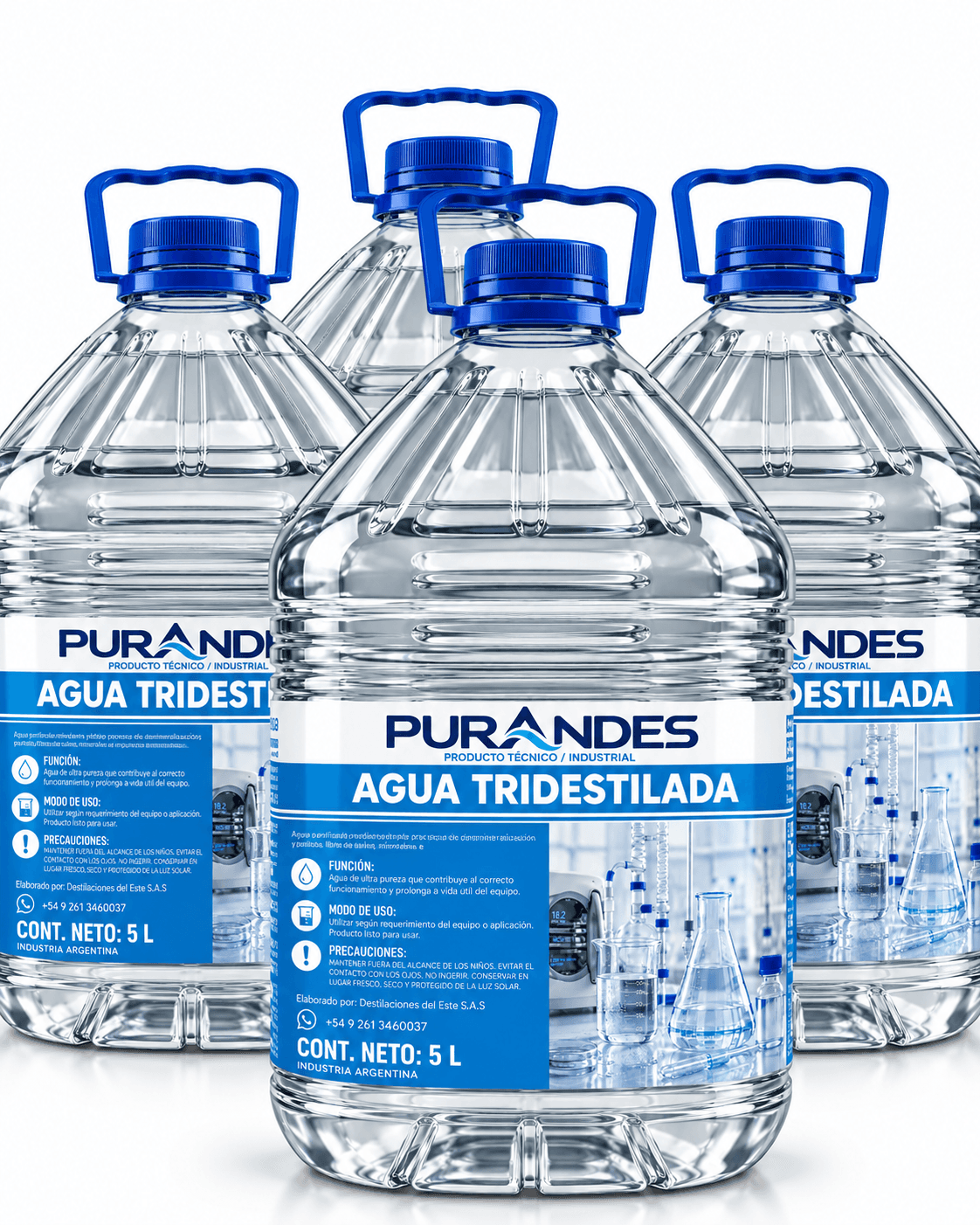Pack de Agua Tridestilada